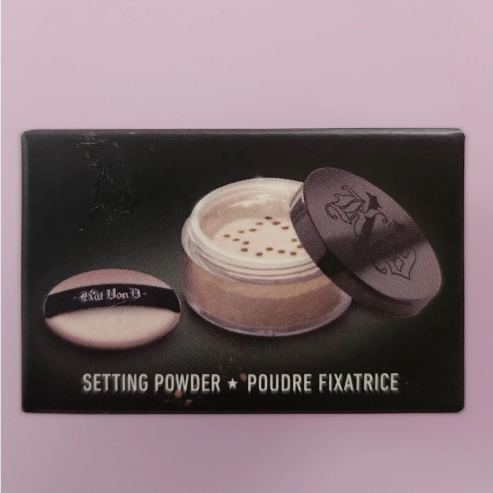 KVD Beauty Lock-It Setting Powder w/Puff - 5.4g/0.19Oz - NEW WITH SEAL